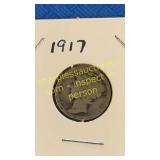 1917 mercury dime