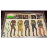 Roy Rogers paper doll cut-outs vintage clothes