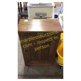 White clad oak replica fridge