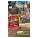 Barbie, fortnite figure, misc