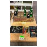 Vintage mtn dew, crate, misc