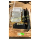 Shelves, dishes, misc