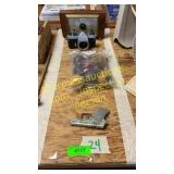 Barometer, Pentax camera, misc