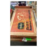 Electric horse race game