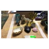 Paperweight, dressing jug, misc