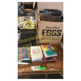 Locking storage containers, photo albums