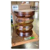 Zigzag Drum accent table