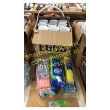 Mugs, mop heads, sponges