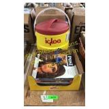 3gal igloo cooler, magazines