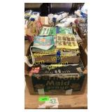 Boxes of vintage magazines