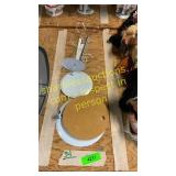 Porcelain doll stands