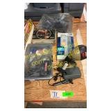 Cordless soldering iron kit, tiny blowtorch, misc