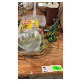 Egg tray, apple peeler/slicer, misc