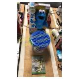 Game, Cookie Monster, blocks