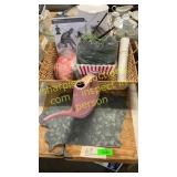 Basket, Iowa sign, misc