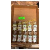 10 small  bottles of hand sanitizer