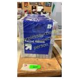 2 packages of 4 boxes of kleenex