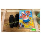 Size 6 shoes, pop the pig game