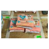 3 package pampers wipes (fresh bloom scent)