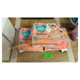 3 packages pampers wipes ( fresh bloom scent)