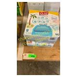 2 boxes glad force flex plus garbage bags 13 ga