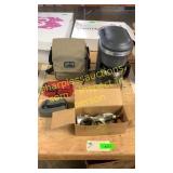 Kitchen aid coffeemaker, meat grinder, misc