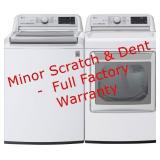 LG smart gas dryer/smart top load washer -QTYx2