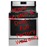 Whirlpool gas range stainless steel