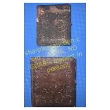 2 daguerreotype cases