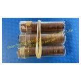 3 penny rolls 1961-D&P, 1960-P