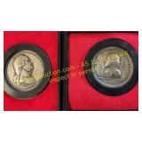 George Washington&Horatio gates medallions
