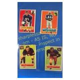 (4) 1956 baseball cards