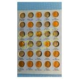 Lincoln head cent folder 1909-1940