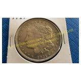 1921 Morgan silver dollar
