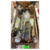 2- vintage spray paint guns and miscellaneous