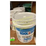 3- buckets white Elastomeric roof coating