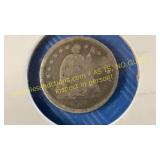 1856 seated half dime