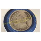 1837 bust half dime