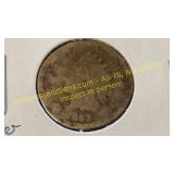 1863 Indian head cent