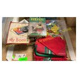 Placemats, books and miscellaneous