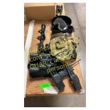 Walkie-talkies,Binoculars, scope, misc
