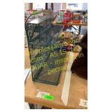 Green wire 3- shelf unit