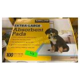 Kirkland XL absorbent pads
