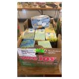 Box full of large Kleenex boxes