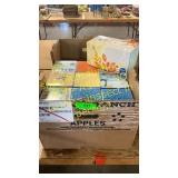 Box full of large Kleenex boxes