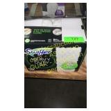 Box of Swiffer heavy duty dry