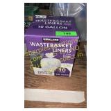 Box of 10 gal wastebasket liners