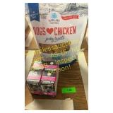 Dog jerky treats & Cosequin for cats joint pain