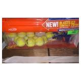 Nerf blaster shoots tennis balls
