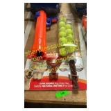 Nerf dog tennis ball shooter & chews